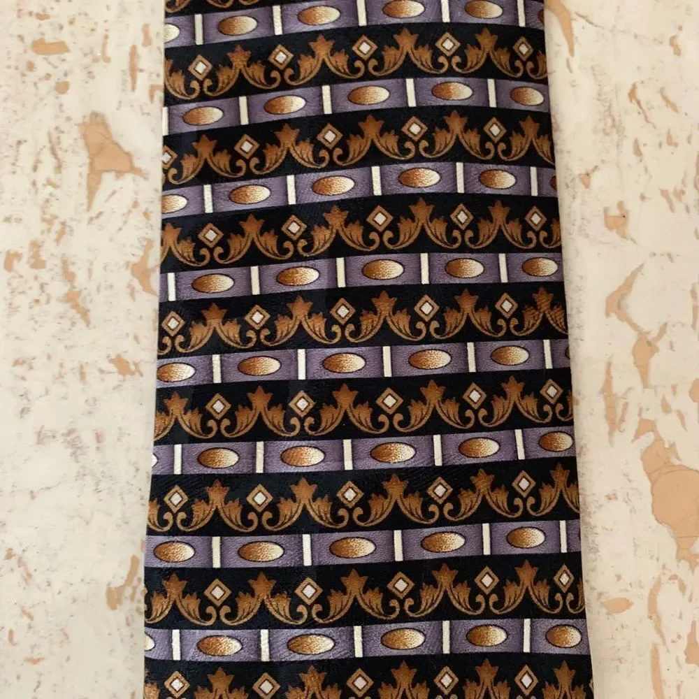 👔Set of 2 Men’s 100% silk ties👔